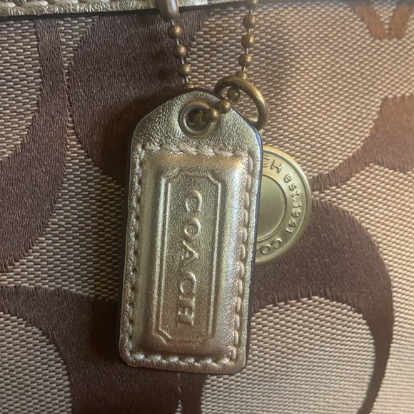 Coach Signature Tote - Picture 2 of 11